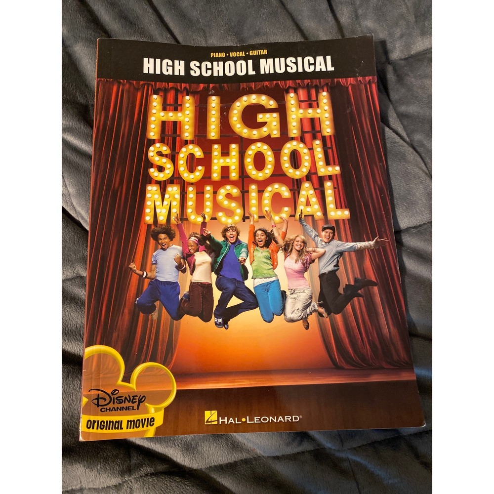 High School Musical Sheet Music Book Piano Vocal Guitar Hal Leonard Disney 0389